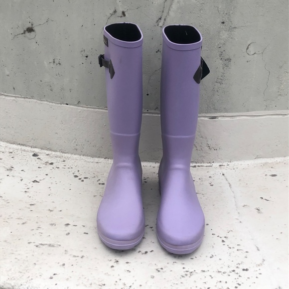 AIGLE rain boots, purple, eur 40 or US 9.5-10, made in France - Picture 3 of 9